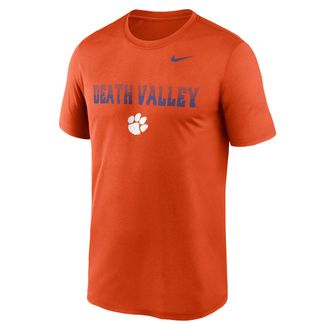Nike Clemson Primetime Kinetic Mantra Legend Nike Mens Dri-FIT College T-Shirt in Orange | NKGK89MCLN-XP8