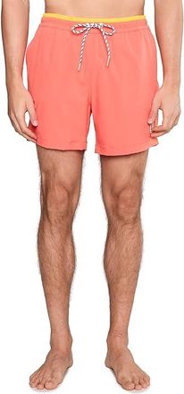Chubbies The Peach Perfects 5.5 (Classic Lined Swim Trunks) Mens Swimwear Coral : 2XL, Polyester/Spandex