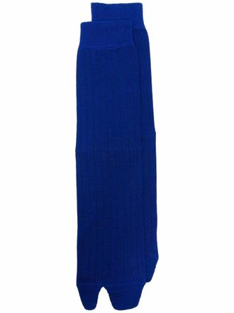 Maison Margiela Tabi sokken - Blauw