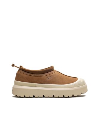 UGG Tasman Weather Hybrid Chestnut Waterproof Suede Sneakers