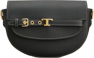 Tod's Tassen, Dames, Zwart, ONE Size, Tim Tracollina Tonda Mini