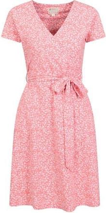Mountain Warehouse Santorini Patterned Jersey Uv Protection Dress in Coral at Nordstrom, Size 14
