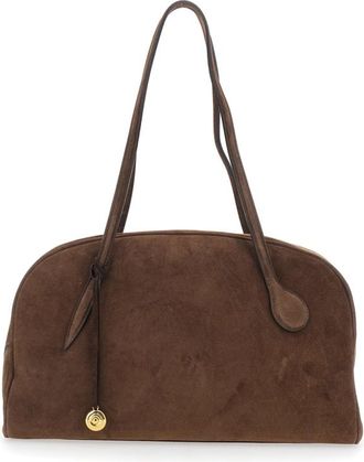 Little Liffner Brown Handbag In Suede