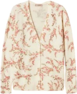 Twinset Truien & Vesten, Dames, Veelkleurig, M, Gebreide Cardigan