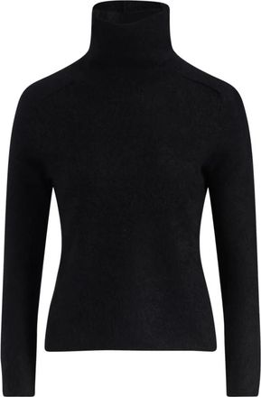 Max Mara Carioca Turtleneck - Dames - Coltruien - Zwart - XS - Wol - Truien & Vesten