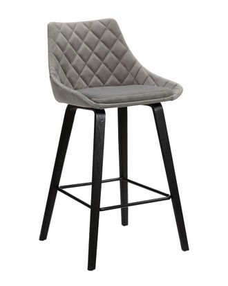 Armen Living Dani 26In Velvet Barstool