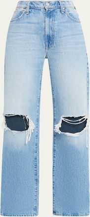 Mother The Dodger Sneak Jeans