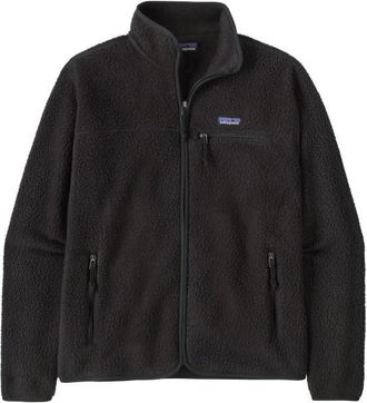 Patagonia Retro Pile Jacket Fleecejacke f&uuml;r Herren | schwarz