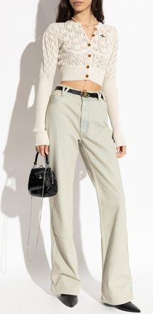 Vivienne Westwood Flared Leg Jeans, Womens, Light Blue