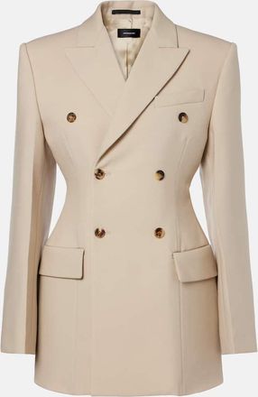 Wardrobe.NYC Double-breasted wool blazer