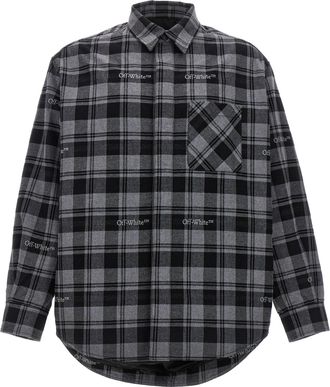 Off-white Off-White Check Flannel Padded Jacket