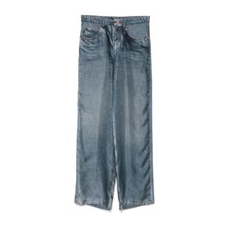 Pierre-Louis Mascia Dames, Jeans, Blauw, Maat: XL Zijde