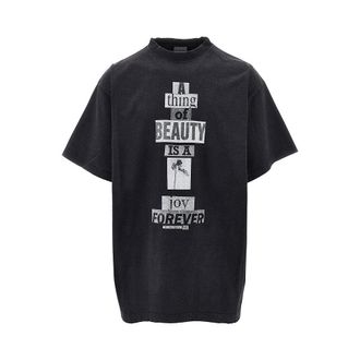 Balenciaga Collage print oversized T-shirt Man S