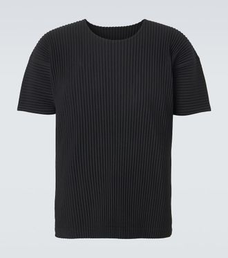 Homme Pliss&eacute; Issey Miyake Homme Pliss&eacute; Issey Miyake Basics pleated T-shirt