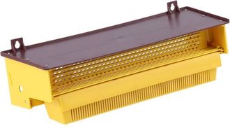 OEM Trampa De Polen De Pl&aacute;stico Amarillo Extra&iacute;ble Con Tapa Ventilada, Adecuada Para La Limpieza Y Recolecci&oacute;n De Polen Para La Instalaci&oacute;n De Apicultores
