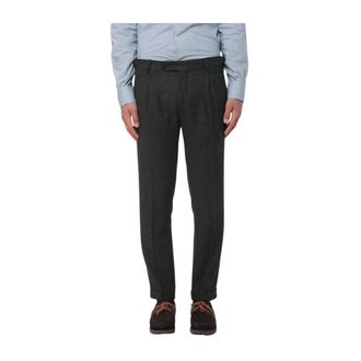 Berwich Pantalon - Heren - Broeken - Groen - Maat: XL Leer