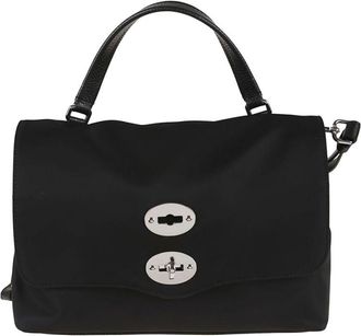 Zanellato Black Postina Small Satchel