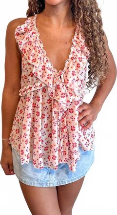 Free People Fearless Knit Tank In Ivory