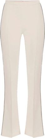 Elisabetta Franchi Mujer, Pantalones, Blanco, Talla: L
