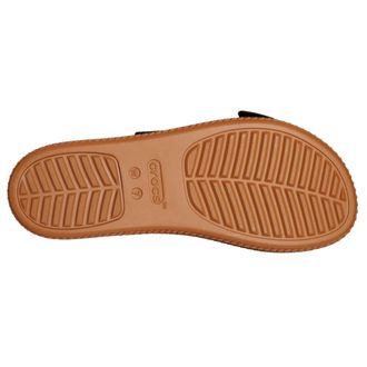 Crocs Brooklyn Woven Buckle Black 209978-001 Womens