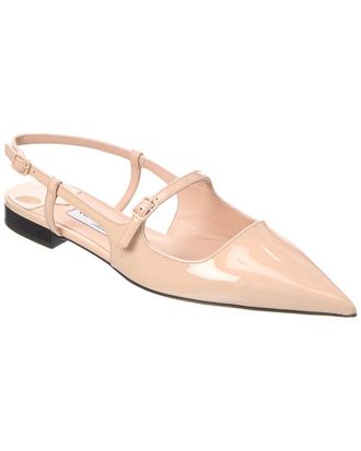 Jimmy Choo London Didi Patent Slingback Flat
