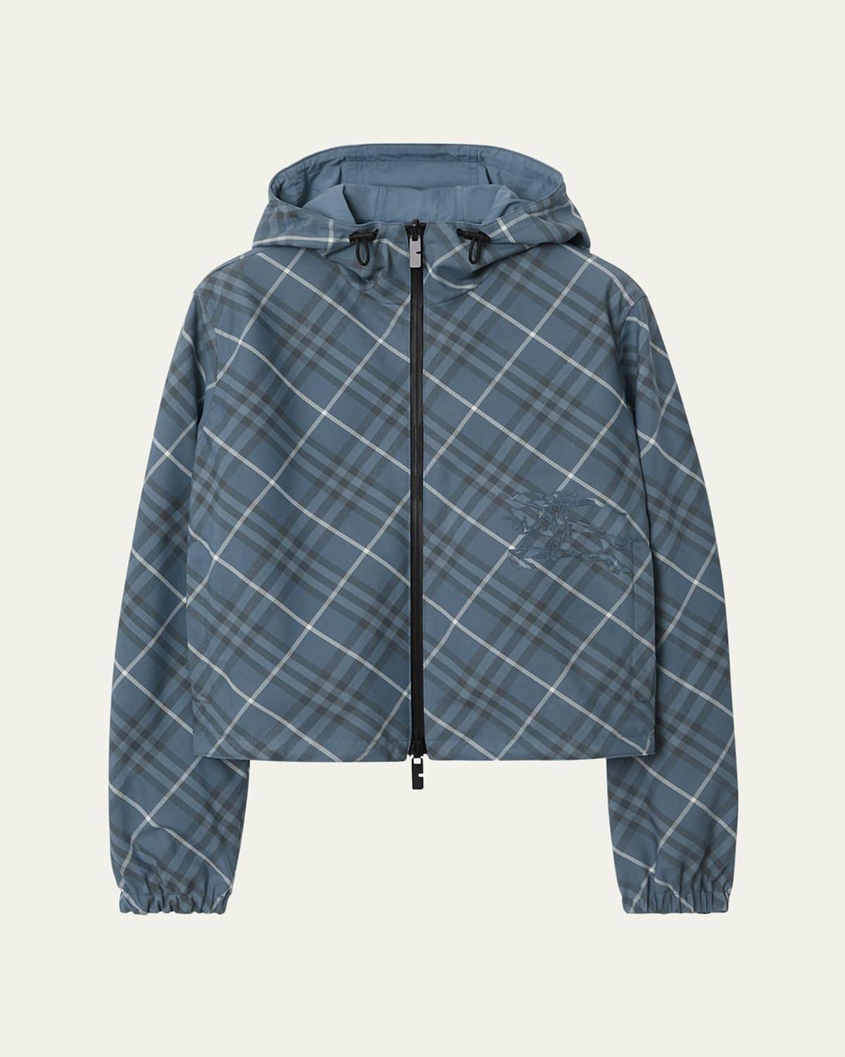 Burberry Check Motif Nylon Jacket from $920.00 - on Stylight