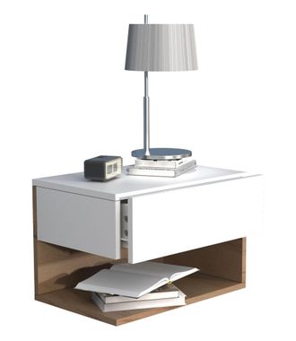 ebuy24 Muro De Madera Colgante De La Mesita De Noche Usal Xl 45cm 30x45x32 - Vcm