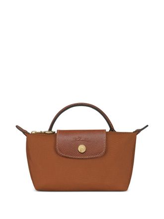 Longchamp Pouch Le Pliage - Marrone