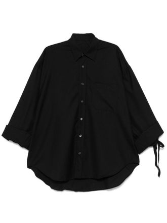 Marina Yee wool shirt - unisex - Wool - S - Black