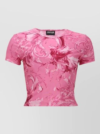 Versace Jeans Couture wave print t-shirt