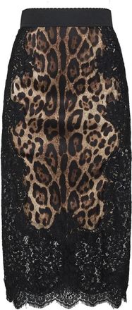 Dolce & Gabbana Pencil Skirts - Dames - Kokerrokken - Veelkleurig - XL - Rokken