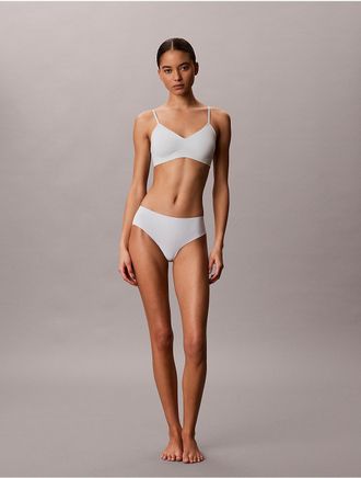 Calvin Klein Womens Invisibles Hipster - Light/Pastel Green - XL