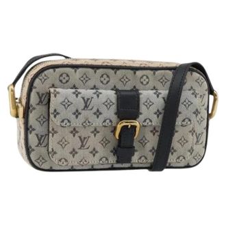 Louis Vuitton Pre-owned Cross Body Bags, female, Blue, Size: ONE SIZE Pre-owned Monogram Mini Canvas Shoulder Bag