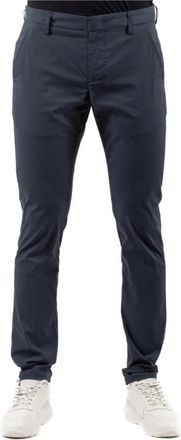 Dondup Stijlvolle Broek - Heren - Slim Fit Broeken - Blauw - W29 - Katoen - Broeken