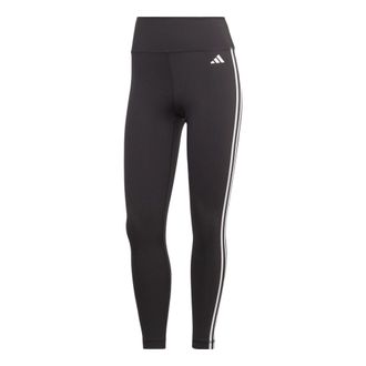 adidas (WMNS) adidas Train Essentials 3-Stripes High-Waisted 7/8 Leggings Asia Sizing Black HT5438