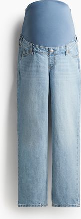 H&M MAMA Straight Ankle Jeans - Blue