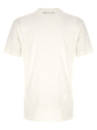 Dolce & Gabbana Logo-Embroidered T-Shirt - White