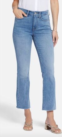 NYDJ Billie Mini Boot Ankle Fray Jeans In Crescent Shore
