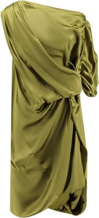 Dries Van Noten Mujer, Vestidos, Verde, Talla: XL