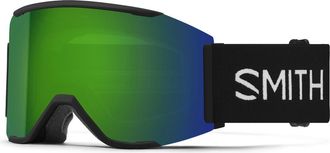 Smith Squad MAG 177mm Snow Goggles in Black /Chromapop Sun Green at Nordstrom