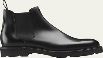 John Lobb Mens Lawry Leather Chelsea Boots