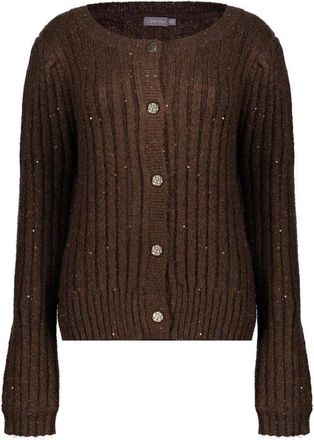 Geisha Dames, Truien, Bruin, Maat: 3XL Wol