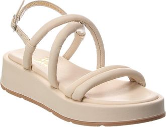 La Canadienne Abi Leather Platform Sandal