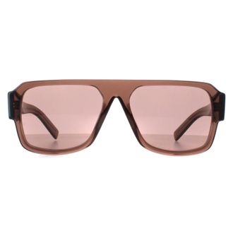 Prada Aviator Mens Transparent Brown Light PR22YS - One Size