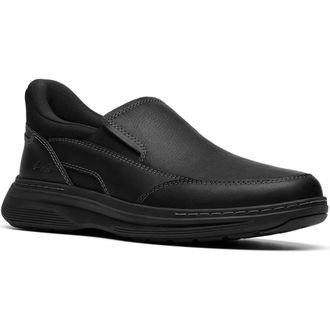 Clarks Craftwell Slip-On in Black Tumbled at Nordstrom Rack, Size 11.5