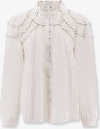 Isabel Marant Camicia Christa in cotone e viscosa - MARANT ETOILE - gender_Woman