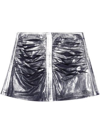 Diesel O-Iama skirt - women - Acetate/Elastane - S - Grey
