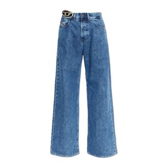 Diesel Wide Jeans, female, Blue, Size: W27 L32 1996 D-Sire-S4 Jeans