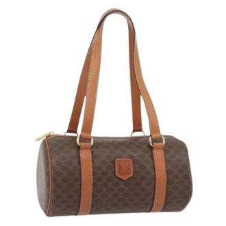 Celine Pre-owned Handbags, female, Brown, Size: ONE SIZE Pre-owned Vintage Hand Bag