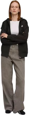Puma HER Winterized Hoodie Womens Black Full Zip Fleece Lined JAX2001